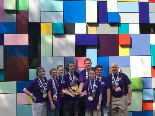 The Jedi Engineers win Third Place Core Values Teamwork Award