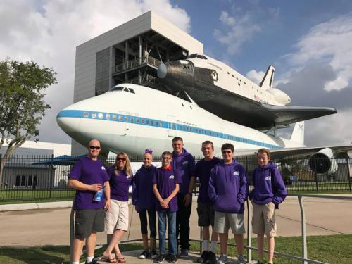 Jedi Engineers visiting NASA