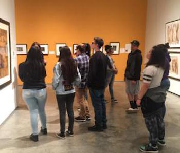 PHS Students at Nevada Art Museum