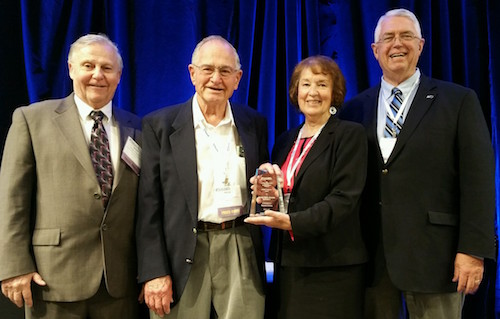 Roger Mancebo, NRHA Vice Chairman; Willis Swan, NRHA Commissioner; Rose Cook, NRHA Chairwoman; Bill Brewer, NRHA Deputy Director