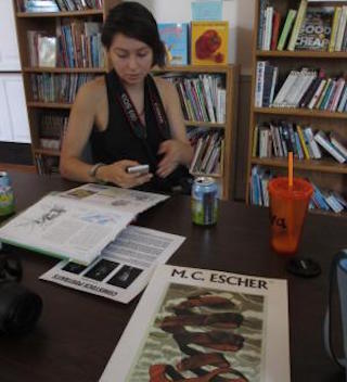 Emerging Artist Marielle Toll is Resident Artist in Silver City This Spring.
