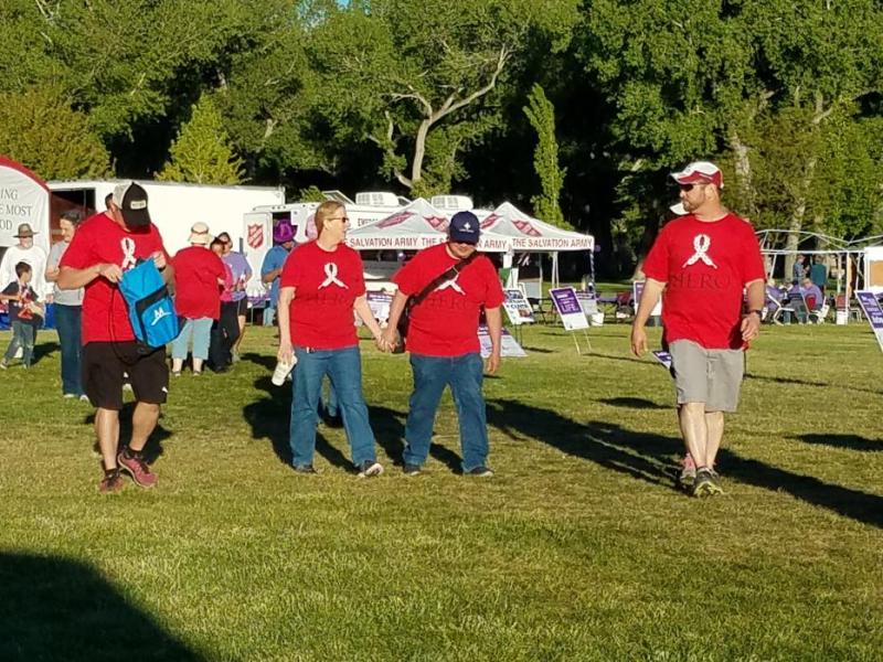 Photos by Brett Fisher. American Cancer Society Relay For Life Saturday at Mills Park.