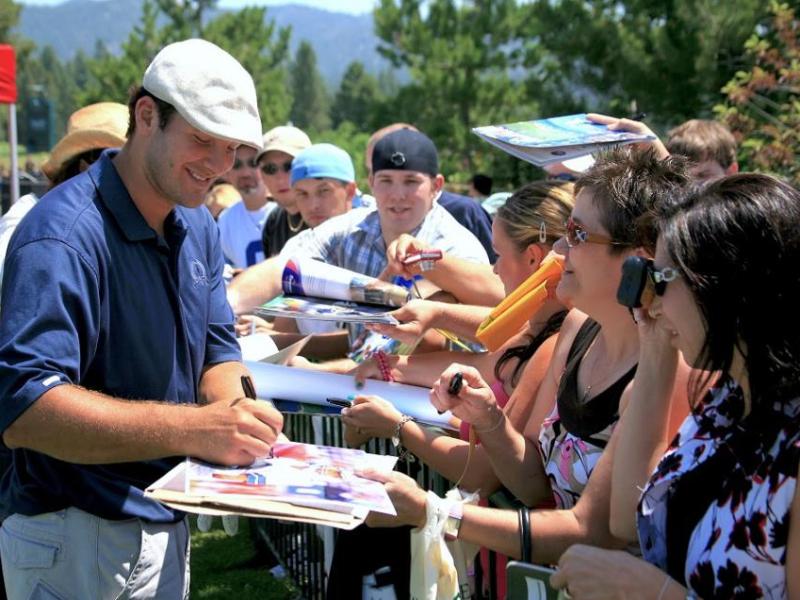 Tony Romo, a fan favorite at the ACC, returns in an attempt to win his first title. Photo by Brian Williams, Media West