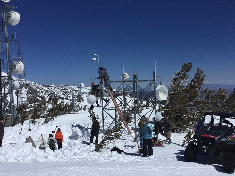 Local Rotary International clubs helped fund and install two new mountaintop fire cameras.