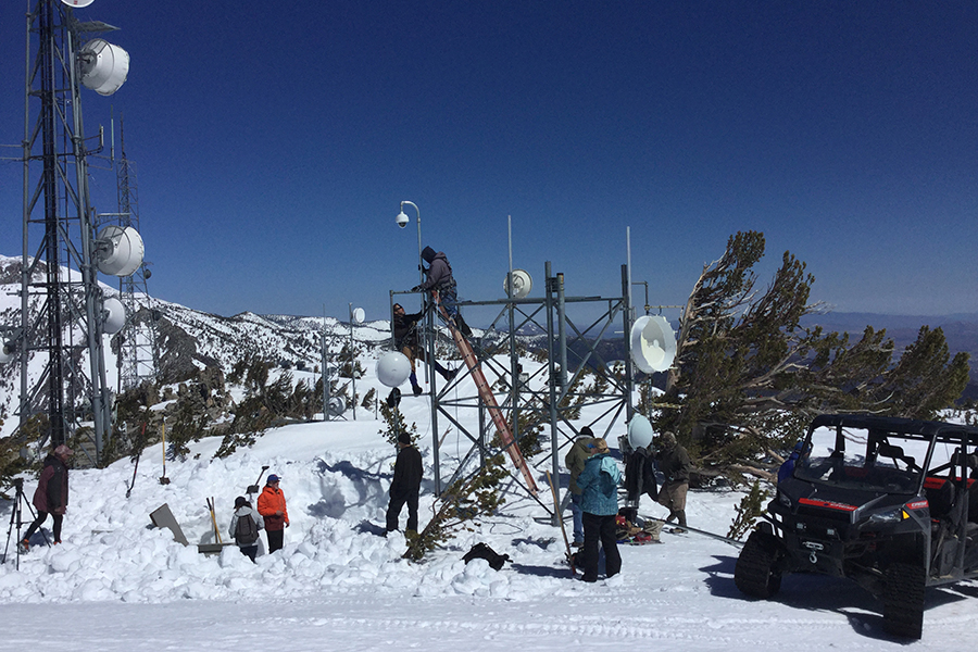 Local Rotary International clubs helped fund and install two new mountaintop fire cameras.