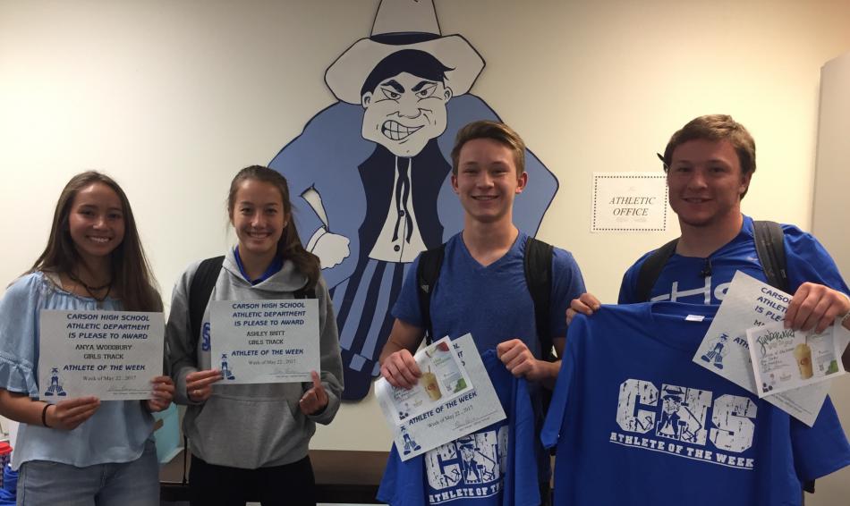 CHS Athletes of the Week.