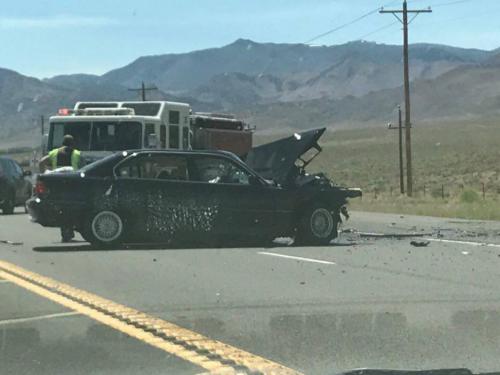 The driver of the BMW has been identified as Jack Charles Mynear of Dayton. Photo courtesy of Danielle Hull-Seitz