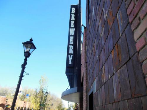 Photo by Brett Fisher. The brewery building at 302 N. Carson St.