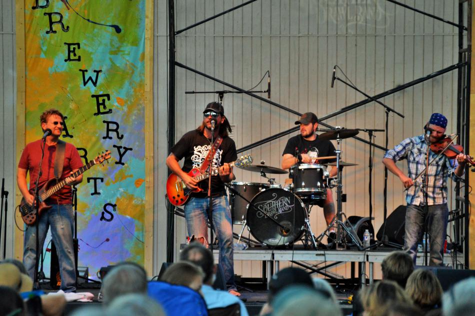 Southern Drawl Band performs at the BAC in 2016.
