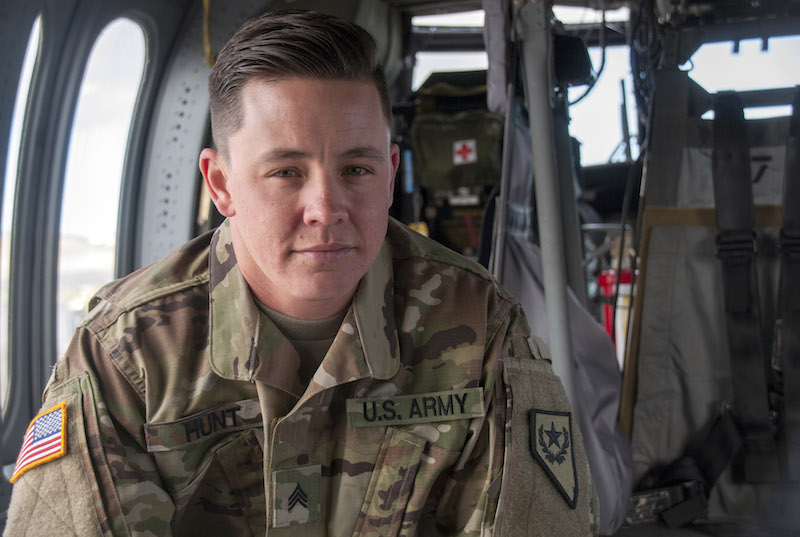 Nevada Army National Guard Sgt. Sam Hunt. Photo by Tech. Sgt. Emerson Marcus