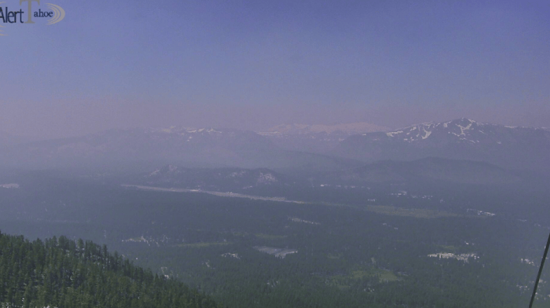 View from Alert Tahoe camera Tuesday morning.