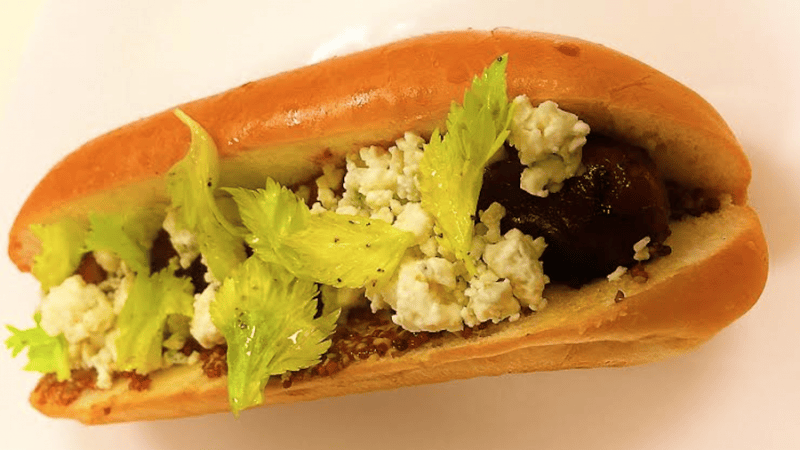 Flocchini Family Provisions Ale Grilled Chorizo Dog