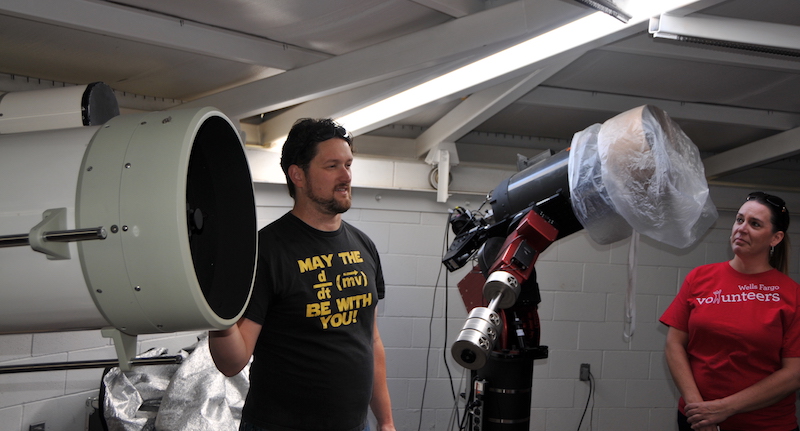 Thomas Herring has served as the director of Jack C. Davis Observatory since 2014.