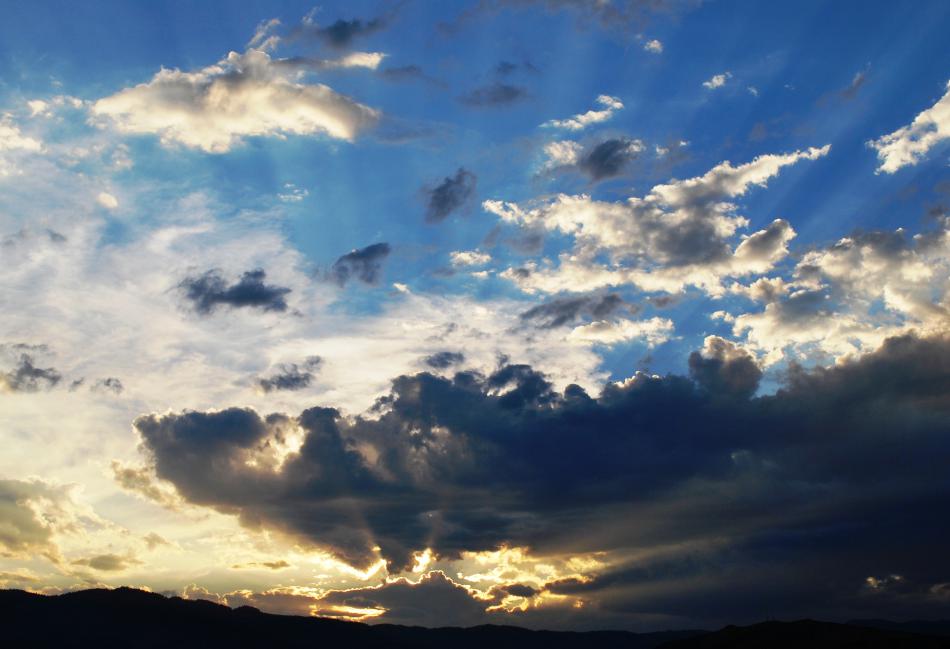 Wednesday evening's sunset captured by Scott McDaniel. There's a chance of thunderstorms through the weekend and into next week.