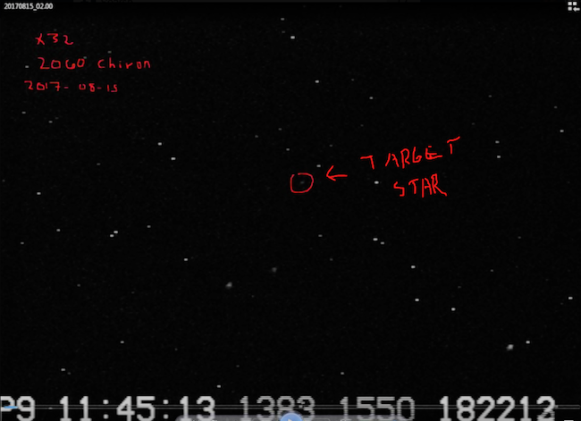 CHS Teacher James Bean's Astronomy and Physics Class Discovery.