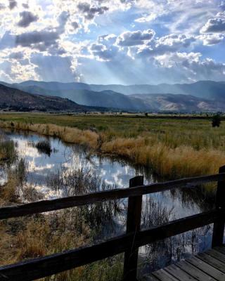 Washoe Lake reflections