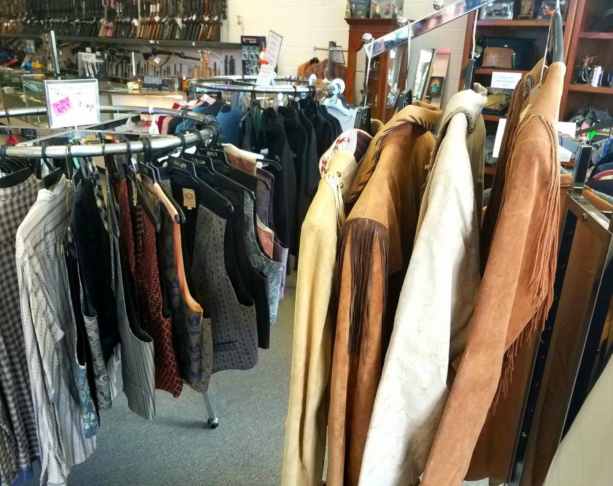 Western clothing ideal for historical reenacting at Wild Bill's Guns Too.