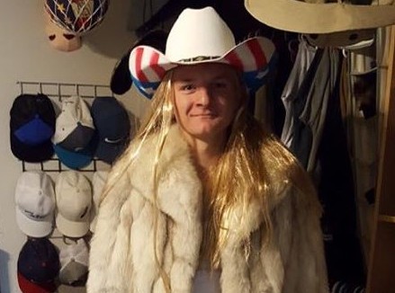 Ethan Lepire as Kid Roc for the CHS Homecoming week dress up.