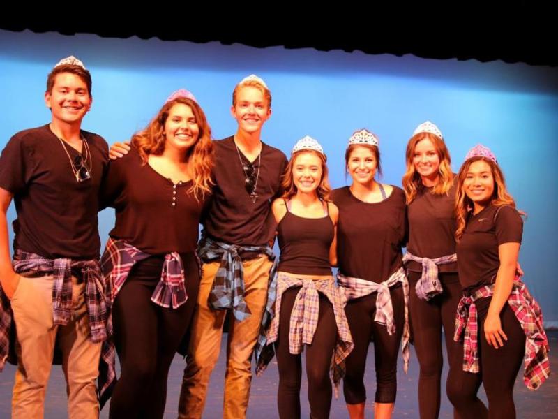 Winners of the 2017 Homecoming Lip Sync Competition.