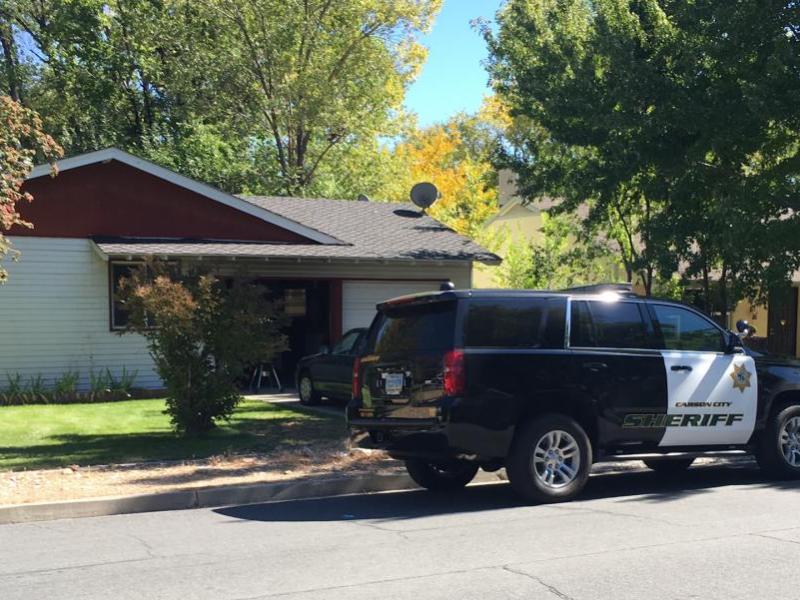 The body was discovered at a home at Division and 9th Street. Photo by Kirk Caraway