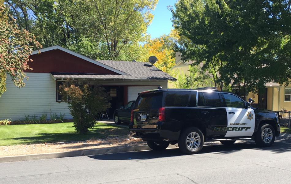 The body was discovered at a home at Division and 9th Street. Photo by Kirk Caraway