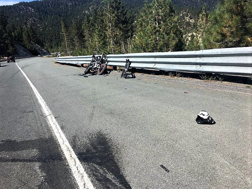 Spooner Summit crash photo by NHP