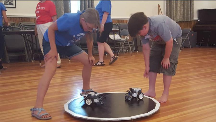 Silver City's annual summer program included a robotics workshop.