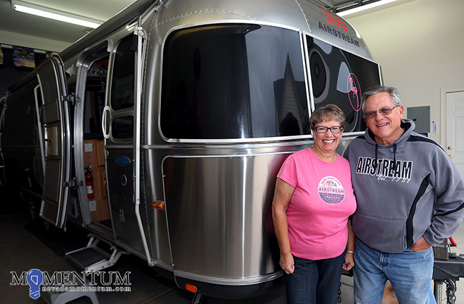 Cecelia and Bob Stansbury are hosting the Airstream event this weekend in Carson City. Cathleen Allison, Nevada Momentum