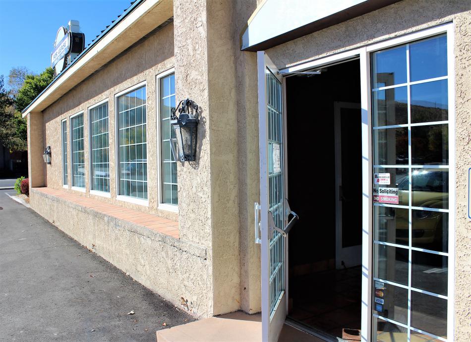 Photos by Brett Fisher. Front door to 1105 S. Carson St.