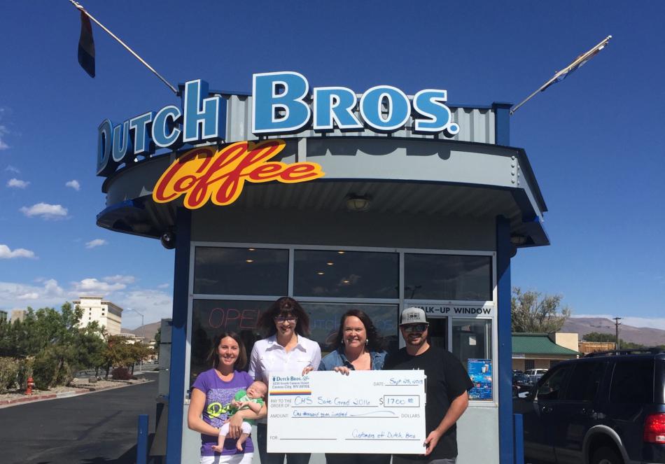 Dutch Bros supports CHS Safe Grad.