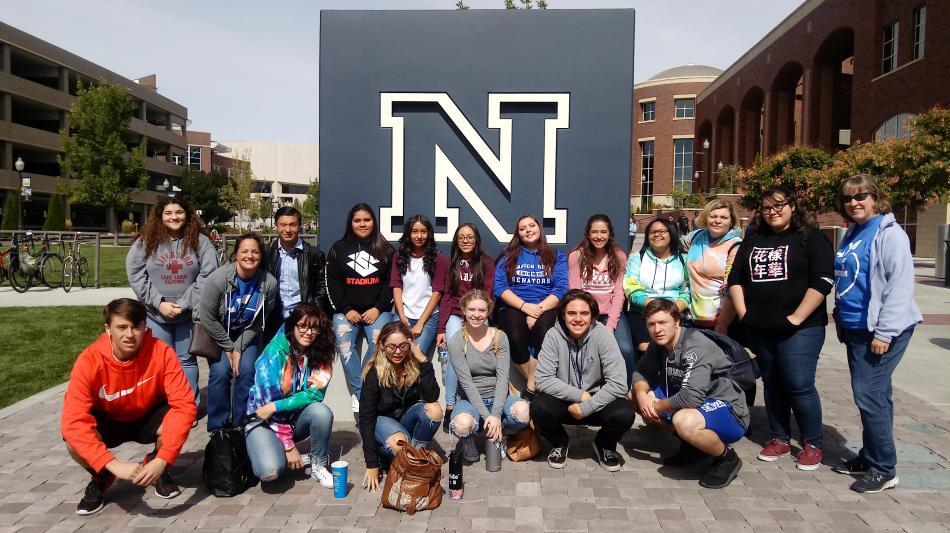 EDU 110 Students at UNR.