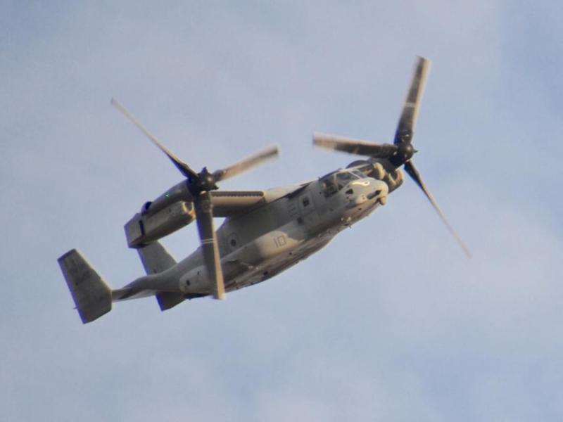 USMC Osprey over Carson City