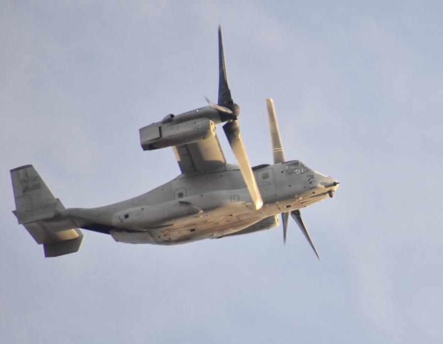 USMC Osprey over Carson City