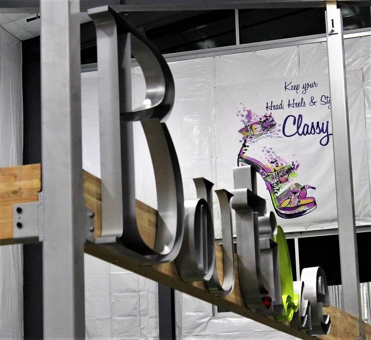 The Boutique section inside the all-new Classy Seconds.