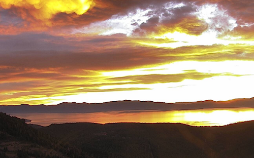 A Winter Storm Watch is in effect for the Lake Tahoe area. Photo by Paula Peterson