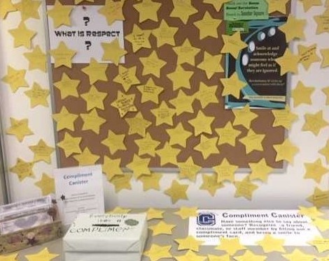 CHS Compliment Canister for slipping in a positive note to someone.