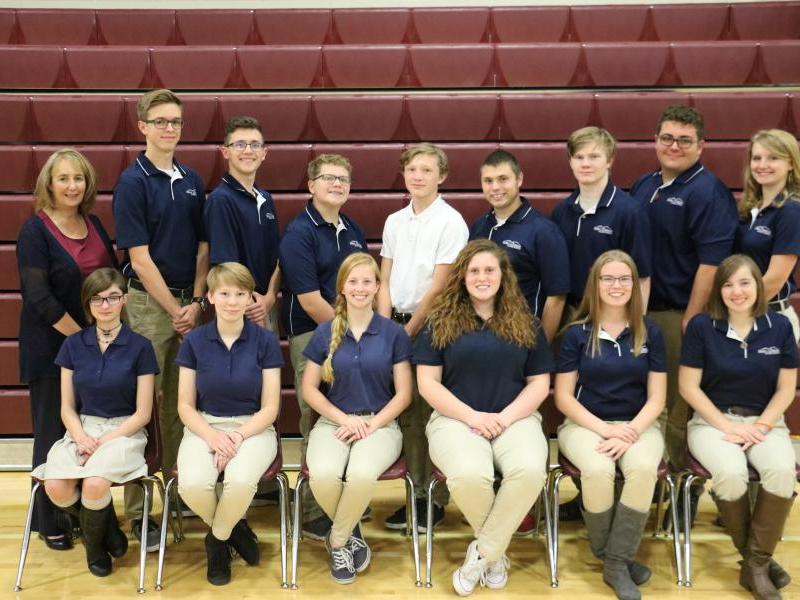 The 2017 SLHS Academic Olympics team, coached by Dr. Tami Seddon, are once again the Regional Champions