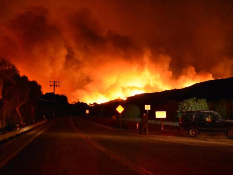 Photos courtesy of Ventura County Fire Department