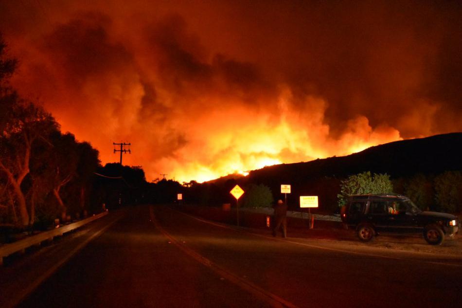 Photos courtesy of Ventura County Fire Department