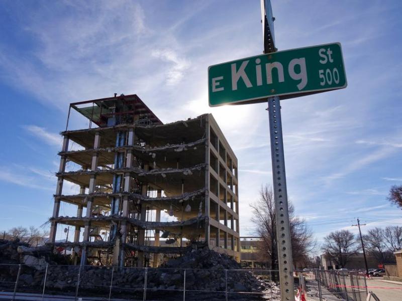 Photos by Jim Gustafson: Progress as of Dec. 8