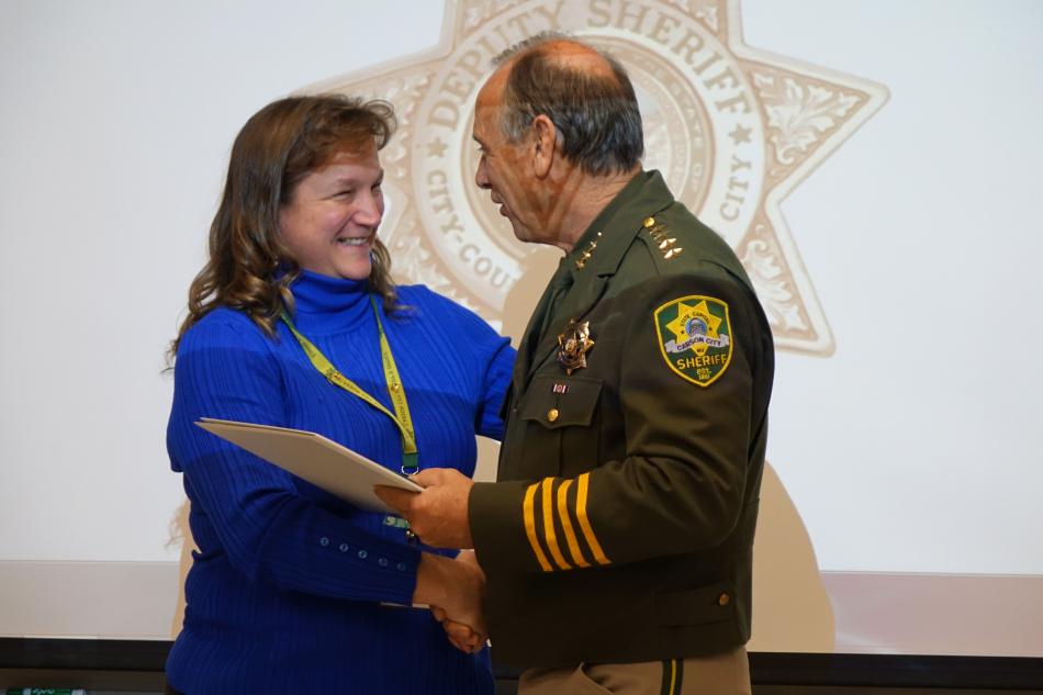 Civilian Employee of The Year Jennifer Graves