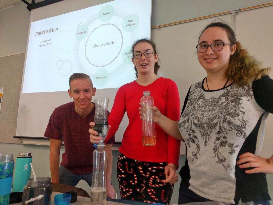 (From left: Willem Chase, Victoria Defilippi, Elizabeth Kaminsky