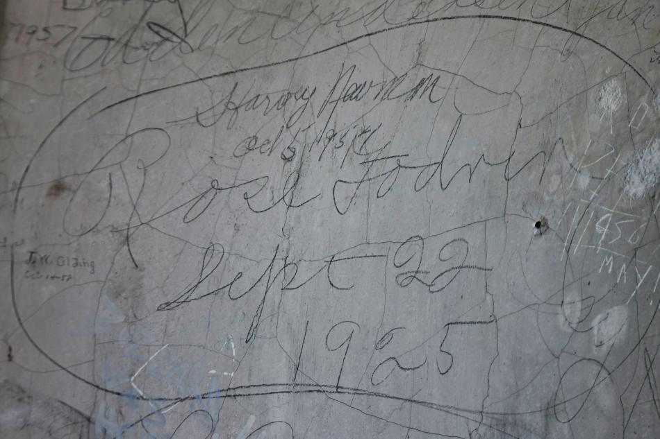 Signature dating to 1925