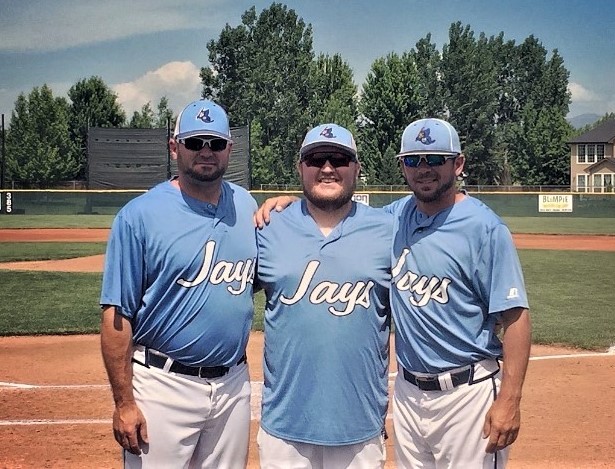 CHS baseball coaches Brian Manoukian, Alan Matthews, Matt Morgan