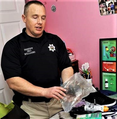 Photos courtesy CHS. SRO Dean Williams will participate in Safe and Sober NYE.