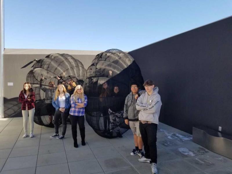 PHS Students Visit Nevada Museum of Art