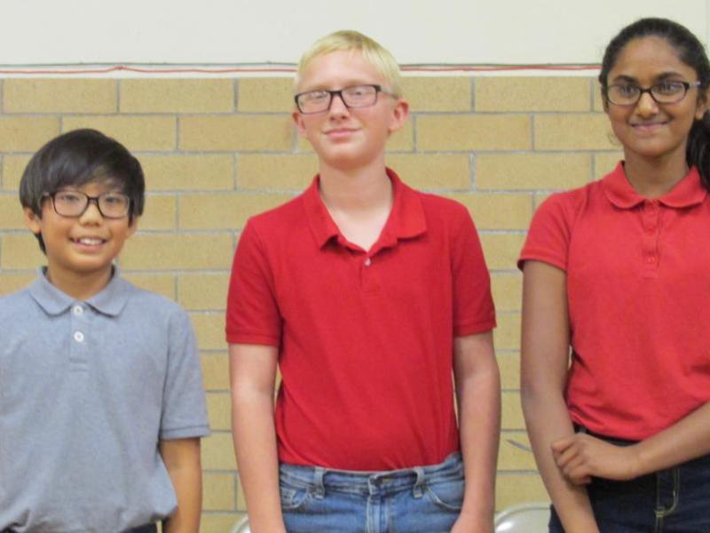 Chunjae Stewart, Hayden Steyn, Rithika Uppu