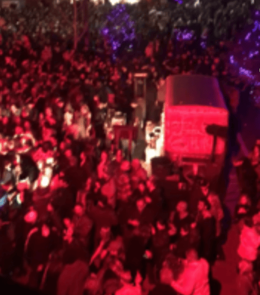 NYE festivities at Stateline, Lake Tahoe. Photo courtesy Douglas County Sheriff's Office