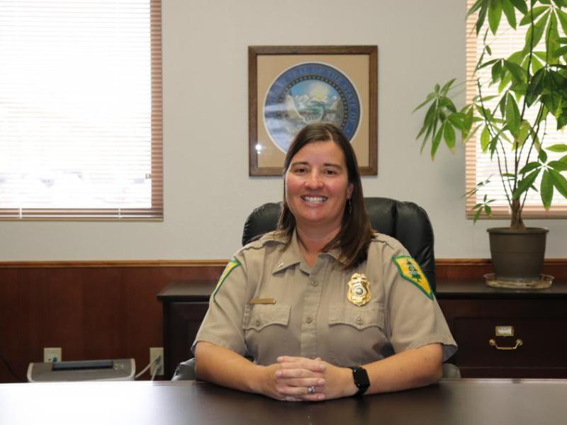Kacey KC has been named Nevada State Forester and Firewarden.