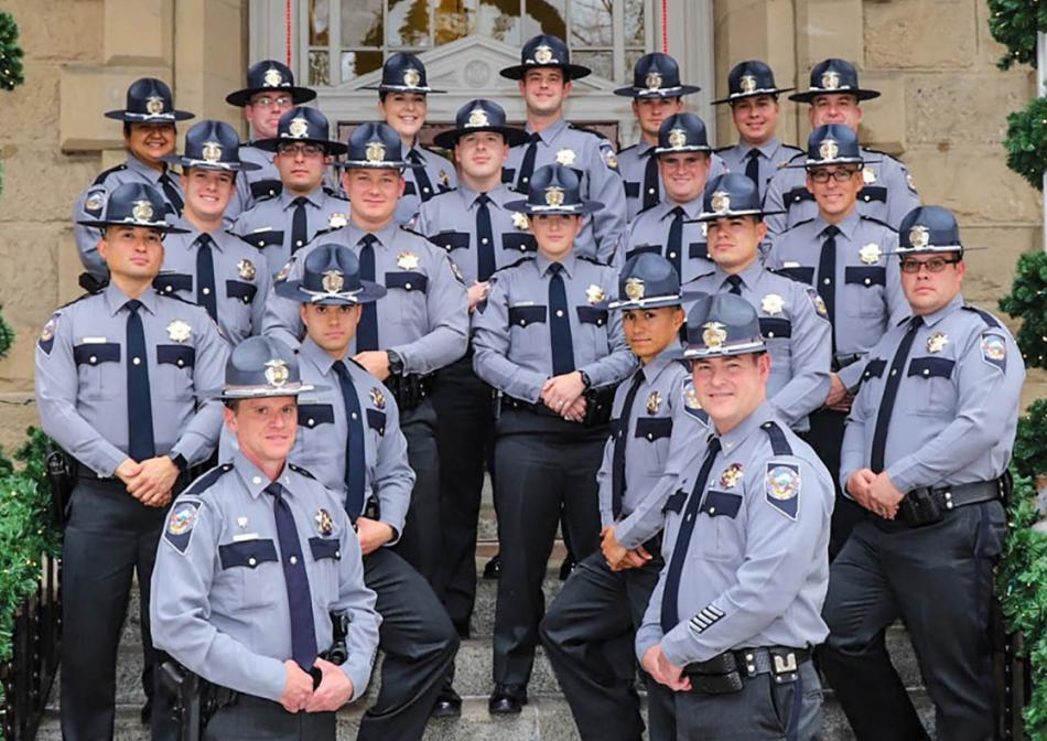 Graduates of the NHP Advanced Academy. Photo courtesy: Nevada Department of Public Safety.